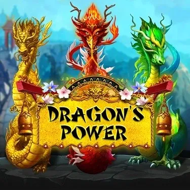Dragon’s Power slot with golden and jade dragons around a mystical sign